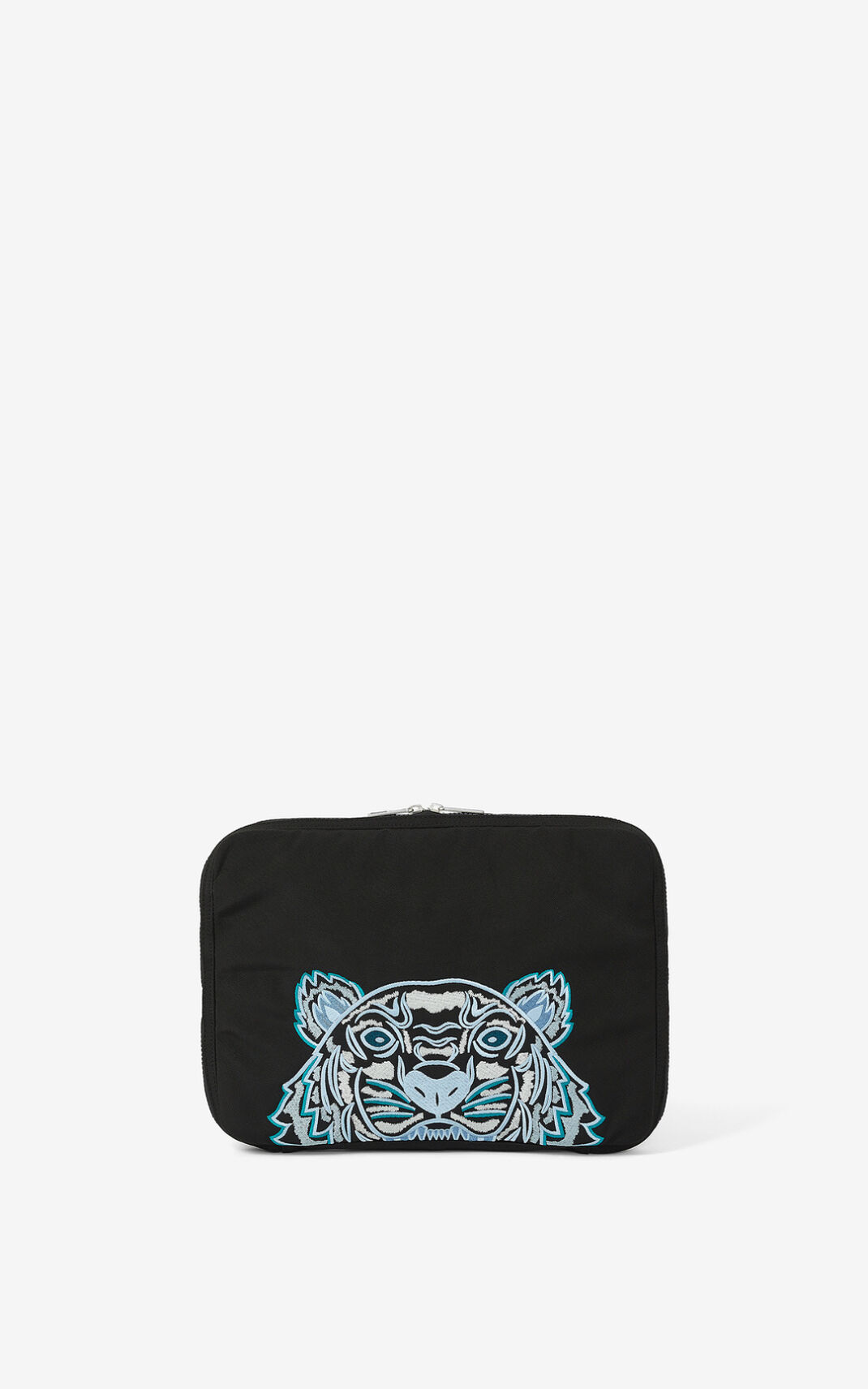 Kenzo Kampus Tiger Clutch Mujer Negras | 8605712-JH